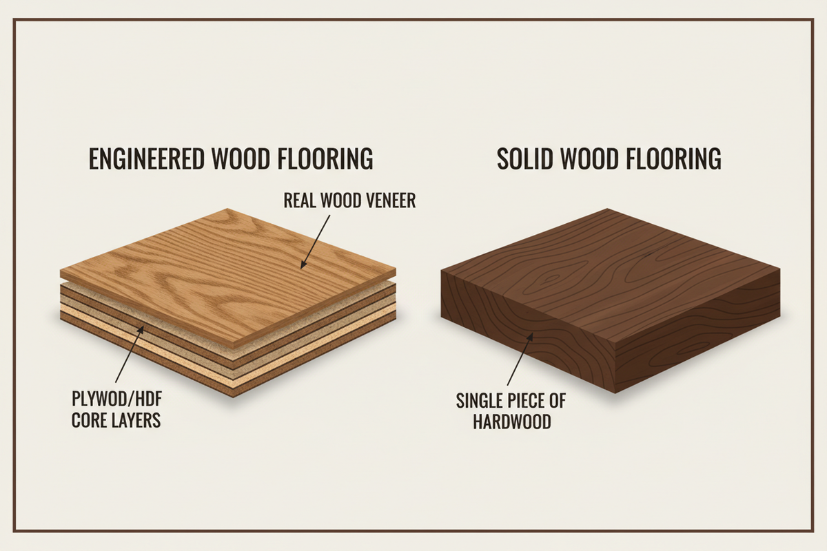 Engineered vs Solid Wood Flooring: The Complete 2025 Comparison Guide ...