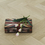 Oak Brushed Invisible Oiled Herrringbone Engineered Wood Flooring 605x125x15/4mm WHO1504
