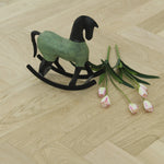 Oak Brushed Invisible Oiled Herrringbone Engineered Wood Flooring 605x125x15/4mm WHO1504