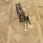 Oak Smoked Brushed Unfinished Versailles Panel Flooring 580x580x20/6mm WPE2004