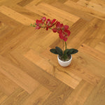 Smoked Oak Natural Engineered Herringbone Flooring 600x125x14/3mm WHO1405