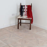 Discontinued Clearance! Oak Brushed White Oiled Versailles Panels Engineered Flooring 580x580x20/6mm WPO2014
