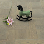 L-Charcoal Oak Basketweave Engineered Wood Flooring WBW1502