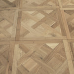 Oak Smoked Brushed Unfinished Versailles Panel Flooring 580x580x20/6mm WPE2004