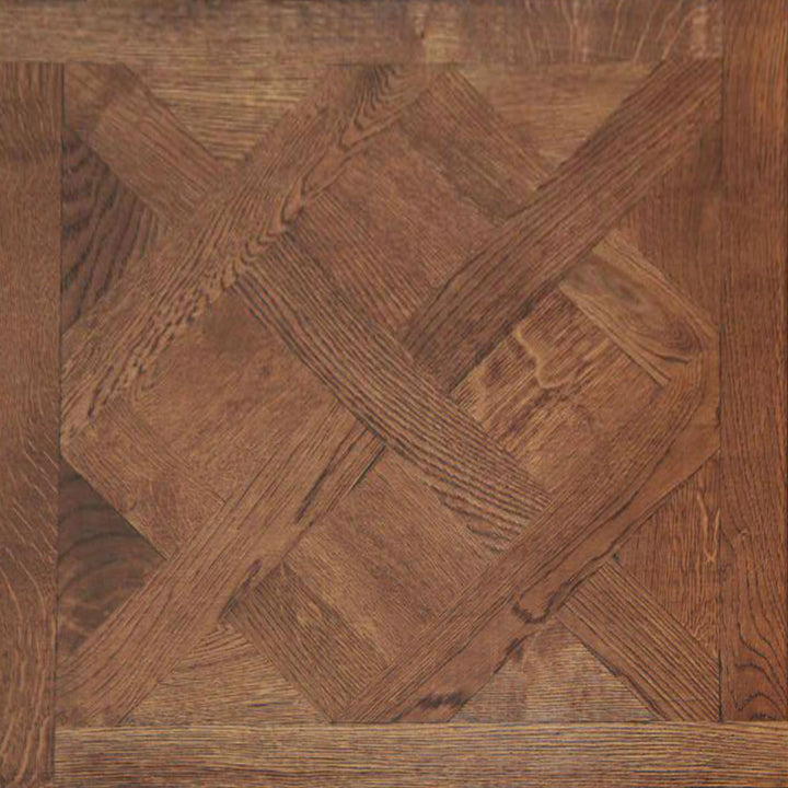 Dark Mahagony Oak Parquet Bordered Versailles Panels PE2003