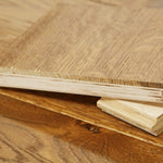 Oak Brushed Gunstock Lacquered Engineered Wood Flooring 1900x190x20/6mm WEO2002
