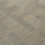 L-Charcoal Oak Basketweave Engineered Wood Flooring WBW1502