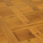 Smoked Natural Oak Basketweave Engineered Wood Flooring WBW1503