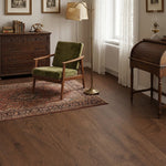 Brushed Dark Coffee UV Oiled Oak Engineered HardWood Flooring 1900x190x15/4mm WEO1502C