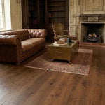 Brushed Dark Coffee UV Oiled Oak Engineered HardWood Flooring 1900x190x15/4mm WEO1502C