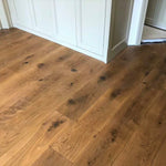 Oak Brushed Distressed Saw Mark Natural Oiled Engineered Flooring 1900x240x15/4mm WEO1572