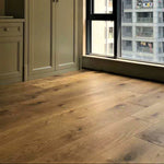 Oak Brushed Distressed Saw Mark Natural Oiled Engineered Flooring 1900x240x15/4mm WEO1572