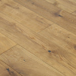 Hand Scraped Smoked & Natural Oiled Engineered Oak Flooring 1900x190x20/6mm WEO2802