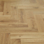 Discontinued Clearance! Oak Brushed UV Oiled Herringbone Engineered Wood Flooring 600x150x14/3mm WHO1401