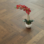 Coffee Oak Engineered Herringbone Flooring 600x125x14/3mm WHO1407