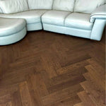 Coffee Oak Engineered Herringbone Flooring 600x125x14/3mm WHO1407