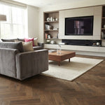 Coffee Oak Engineered Herringbone Flooring 600x125x14/3mm WHO1407