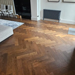 Coffee Oak Engineered Herringbone Flooring 600x125x14/3mm WHO1407