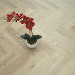 Smoked Grey Oak Engineered Herringbone Flooring 600x125x14/3mm WHO1409