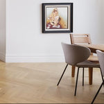 Oak Brushed & Matt UV Lacquered Engineered Wood Herringbone 600x125x14/3mm WHO1411