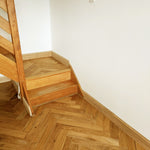 Oak Smoked & Brushed Natural Oiled Oak Herringbone Wood Flooring 600x90x18/4mm WHO1805