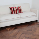 American Black Walnut Lacquered Herringbone 600x125x18mm WHW1820N
