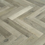 Medium Grey Bespoke Parquet Herringbone Flooring 600x115x18/4mm WHO1814