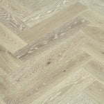 Smoked Grey Oak Engineered Herringbone Flooring 600x125x14/3mm WHO1409