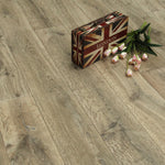 Oak Brushed Bespoke Grey Oiled Engineered Flooring 1900x190x20/6mm WEO2061D