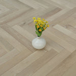 Oak Unfinished Herringbone Wood Flooring 550x90x20/6mm  WHO2002