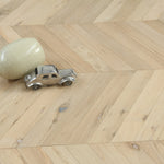 Oak Brushed Unfinished Chevron Engineered Flooring 600x90x18/4mm WSR1811