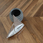 Double Smoked & UV Oiled Dark Chevron Flooring 600x90x18/4mm WSR1804