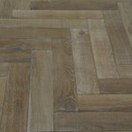 Volcano Ash Lightly Brushed Bespoke Herringbone 600x115x18/4mm WHO1818