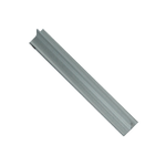 Silver Aluminium Door threshold 2.7m x 20mm x 7mm WAC011