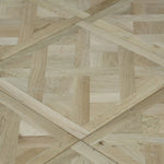 Oak Brushed Unfinished Versailles Panel Engineered Wood Flooring 580x580x20/6mm WPE2007
