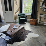 Dark Grey Brushed Bespoke Oak Herringbone 600x115x18/4mm WHO1819