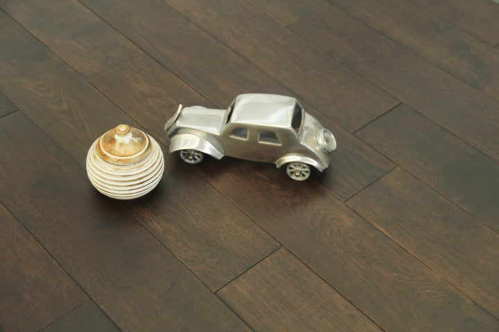 Coffee Stained Solid Oak Wood Flooring MO1803