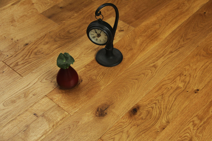 Smoked Solid Oak Wood Flooring MO1804