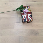 150x18mm Light Grey Solid Oak Wood Flooring WMO1801
