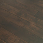 130x18mm Dark Coffee Solid Oak Wood Flooring WMO1803