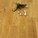 130x18mm Smoked Natural Solid Oak Wood Flooring WMO1804