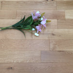 125x18mm Solid Oak Brushed UV Lacquered Wood Flooring WMO1806