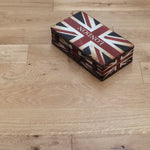 150x18mm Solid Oak Brushed UV Lacquered Wood Flooring WMO1807
