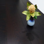 Brushed Ebony Stained Lacquered Oak Engineered Flooring 1900x190x15/4mm WEO1518