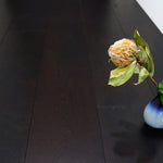 Brushed Ebony Stained Lacquered Oak Engineered Flooring 1900x190x15/4mm WEO1518