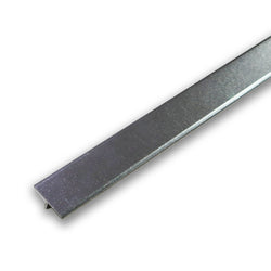 Silver Aluminium T Bar 0.9m x 20mm x 8.5mm TB015