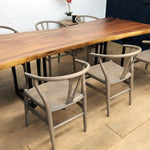 Solid South American Walnut Slab Table 2510mm