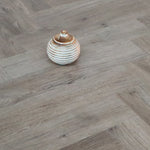 Smoked Oak SPC Herringbone Vinyl Flooring 600x120x5.0mm WVH2402