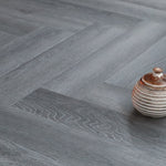 Oak Grey SPC Herringbone Vinyl Flooring 600x120x5.0mm WVH2404