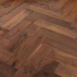American Black Walnut Lacquered Herringbone 600x125x18mm WHW1820N